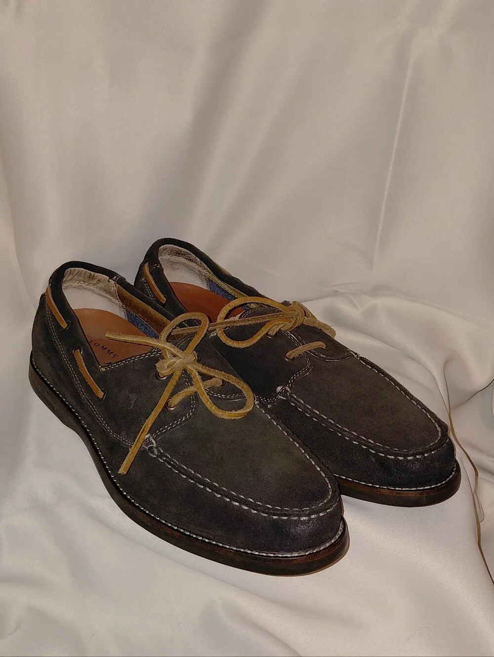 Tommy Bahama Men’s Sz 11M Dark Brown Rocker Canyon Camp Moc Suede Boat Shoes